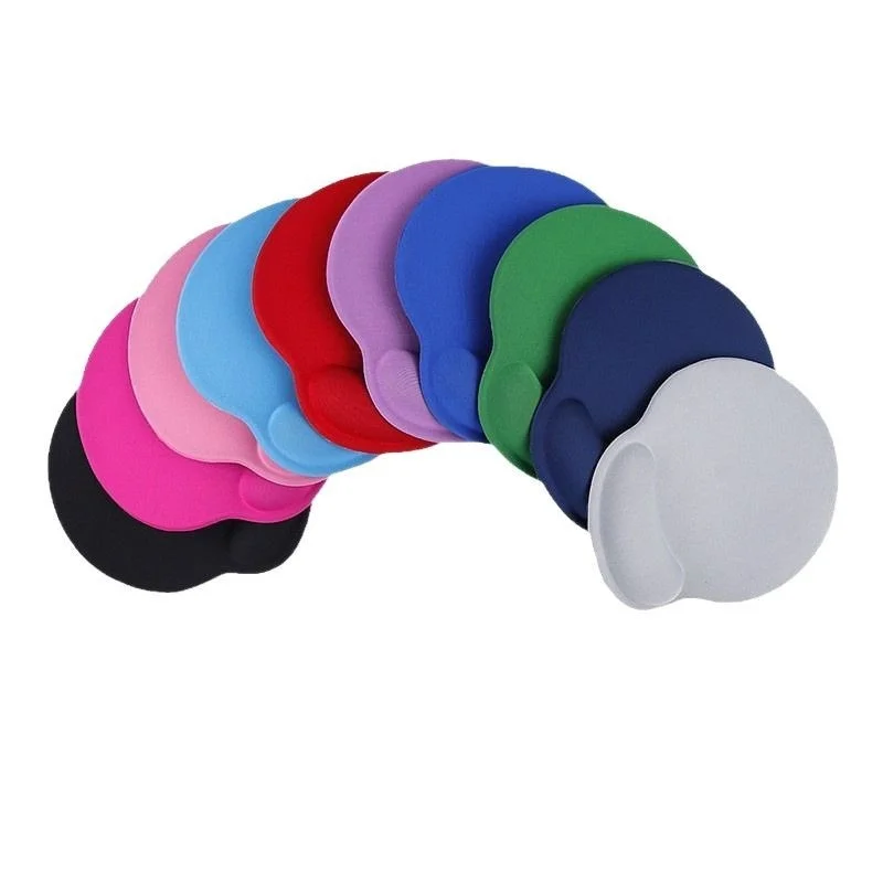 Factory Simple Solid Color Wrist Guard Wrist Rest Mouse Pad for Office Use Model G07