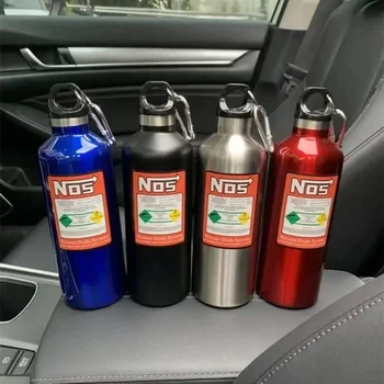 Car Insulation Cup NOS Nitrogen Cylinder Vacuum Stainless Steel Kettle 500ML Hight-capacity Travel Sports Bottle Water Cup