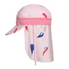 Chapeau de soleil oiseau rose