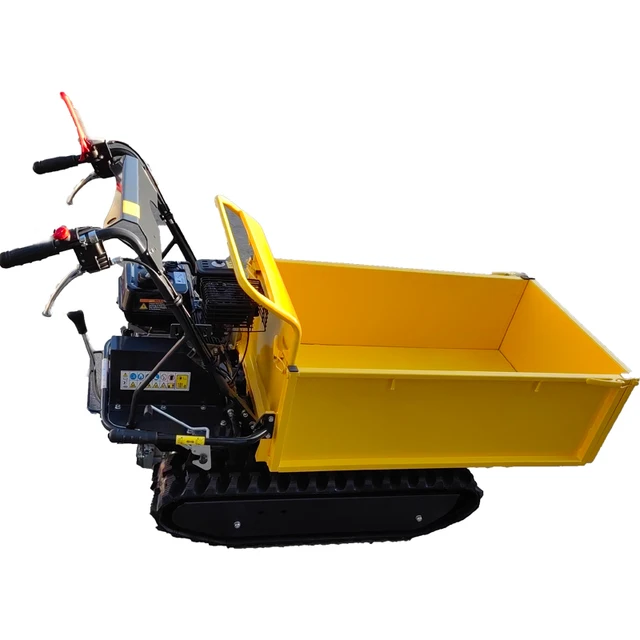 Small household crawler dump truck  Hand-pushed agricultural/earth-moving dump truck