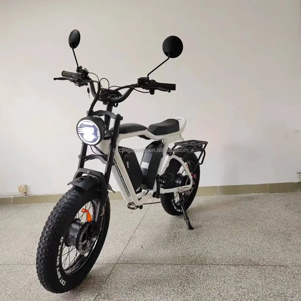 Bike Dual Motor Dual Battery 2000w Fast Long Range E Bike