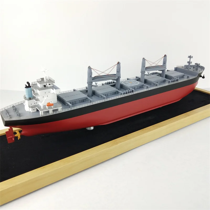 【N】O.A.S Plastic Factory's Miniature 65cm Cargo Bulk Carrier Ship Model Customizable Novelty Gift from Ship Model Ship Model