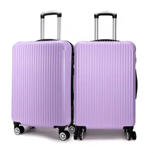 Custom Durable Waterproof Multi Color Abs Luggage Trolley Carry on Luggage Suitcase With Silent WheelsOutdoor Travel Luggage