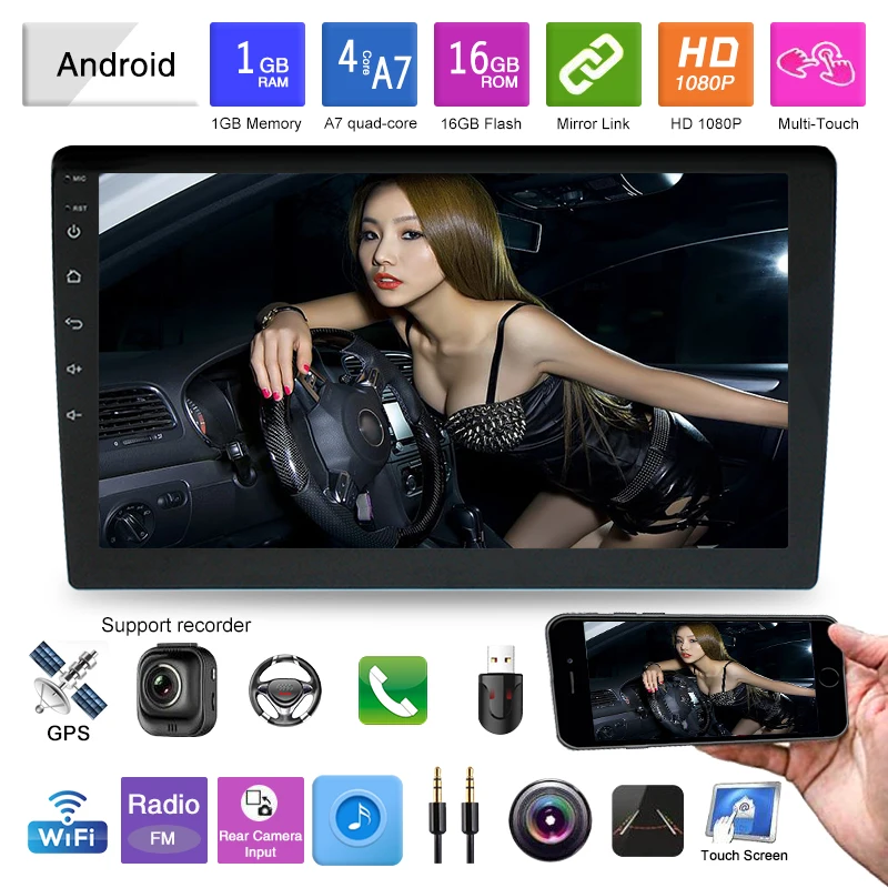 Autoradio 2 DIN CarPlay Android Auto ⇒ Player Top ®