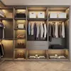 Open wardrobe