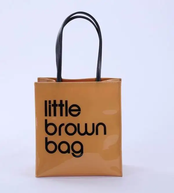 little Neon bag pvc tote purse Yellow Sandbox Beauty
