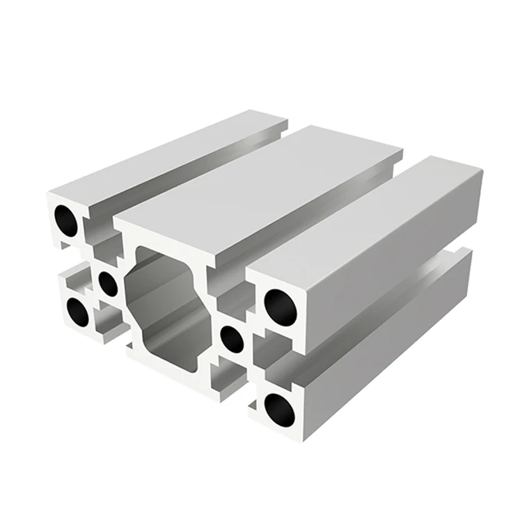 4080T Slot Extruded Aluminum Profile 5.0mm Industrial Frame Heavy-duty Aluminum Profile