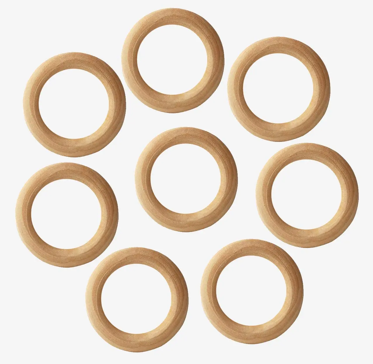 tailai wood rings set for diy