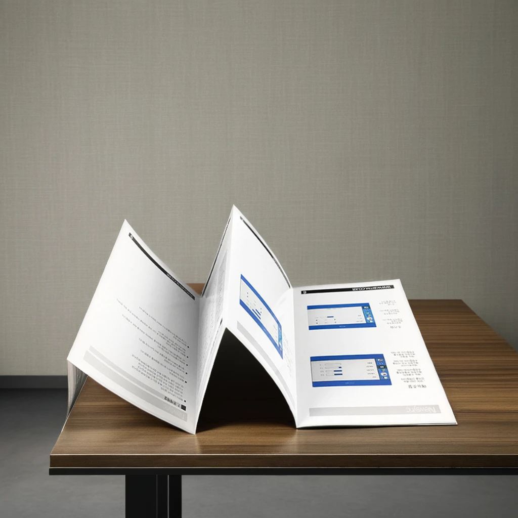 Custom Print A5 Booklet Small Instruction Printing Booklet Magazine Catalog Brochure