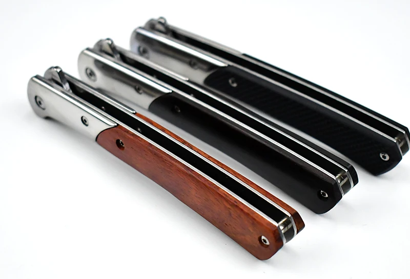 Wholesale Chinese-made 440C Steel Wooden Handle Folding For Outdoor Camping, Fishing, And Fruit Cutting, Tactical Pocket_voghion.com