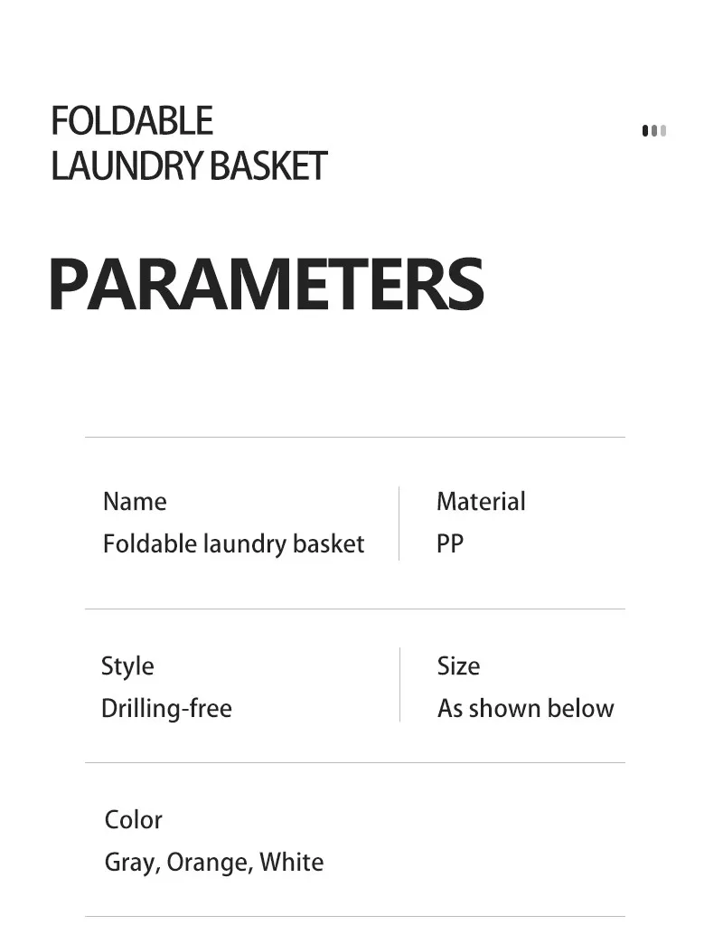 Top Seller Agile Collapsible Plastic Laundry Basket Wall Mounted Bathroom Washing Machine Storage Organizer factory