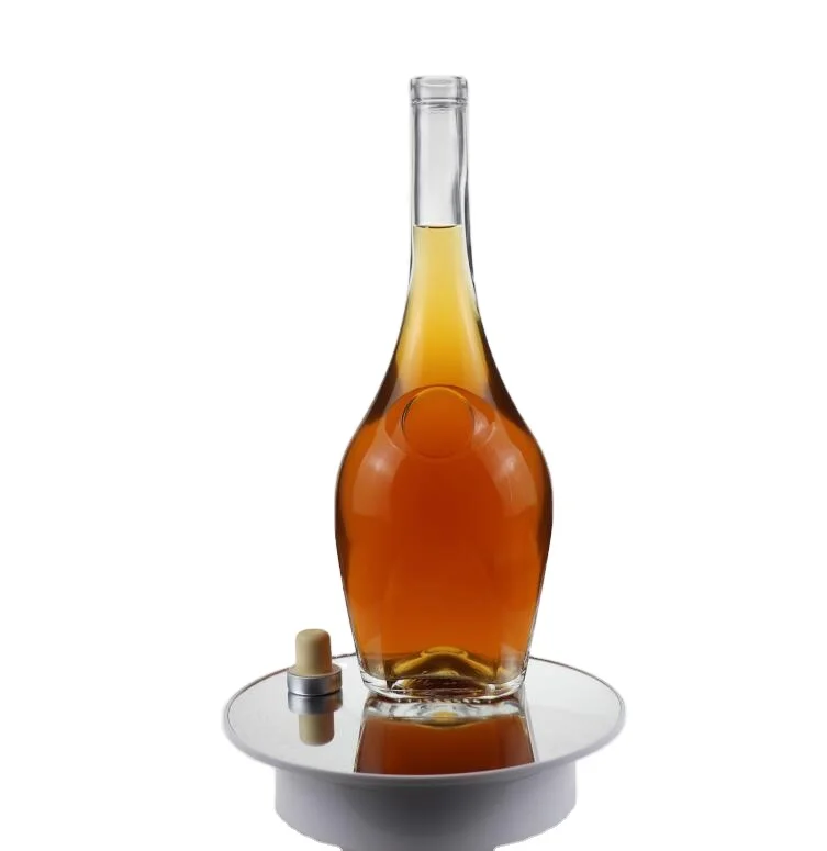Download 1000ml Customize Beaker Shape Glass Bottle Embossed Rectangle Long Neck Tequila Glass Bottle With Screw Cap Buy Custom Glass Bottle Whiskey Bottle Box Bottle For Rum Product On Alibaba Com