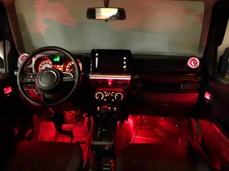 スズキ ジムニー JB64/JB74専用 エアコン吹き出し口 LEDアンビエント