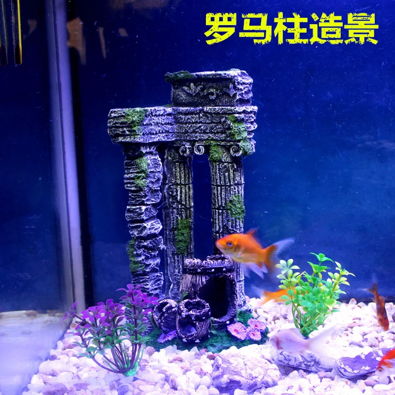 Fish Tank Decorations Aquarium Decor Aquatic