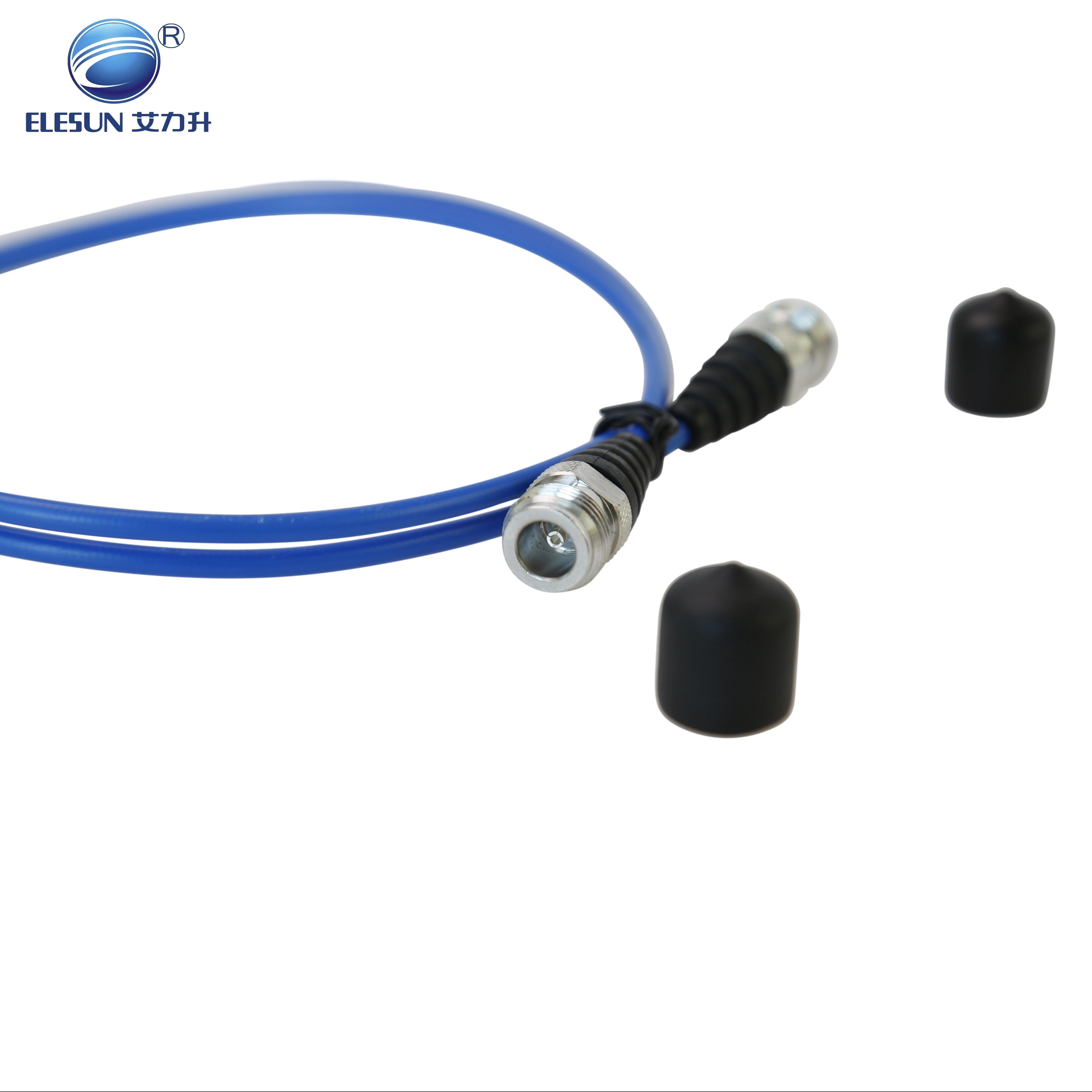 RG402 50ohm funem coaxialem semi-mollis cum clavo humili pro basi statione antennae telecommunicationis