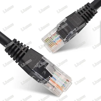 Liansu Linksup Manufacturer Price 1M 2M 3M 5M UTP Ethernet Cat5e Cable RJ45 Lan Cable