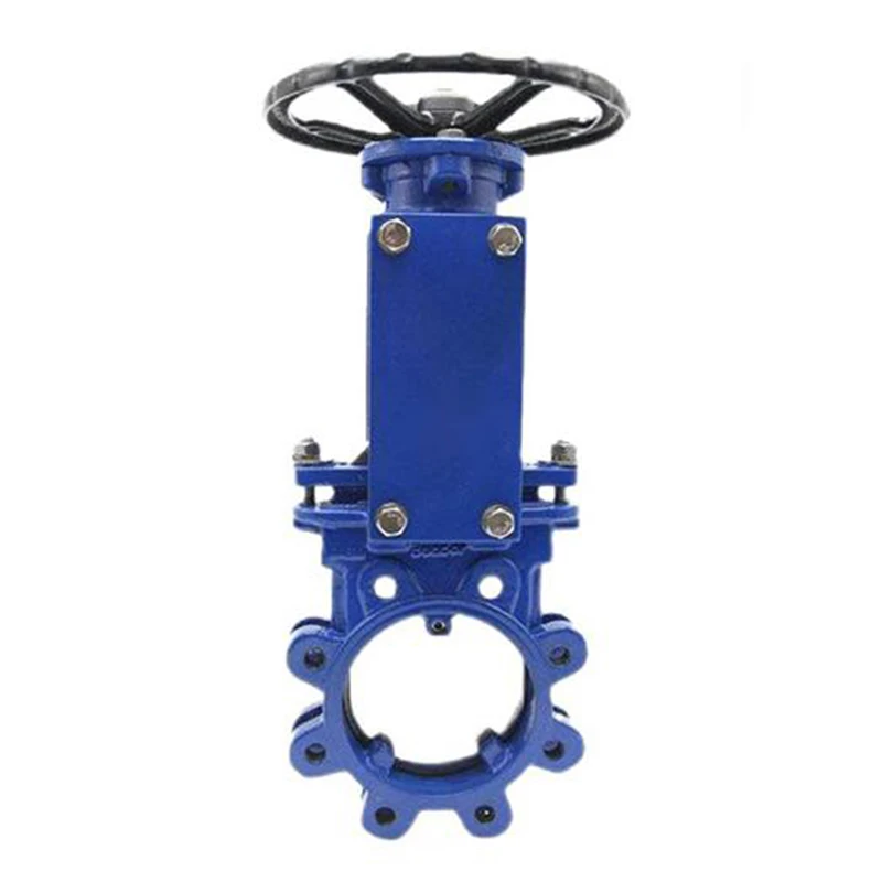 Cast Steel Gate Valve  High Quality Manual Knife Gate Valve