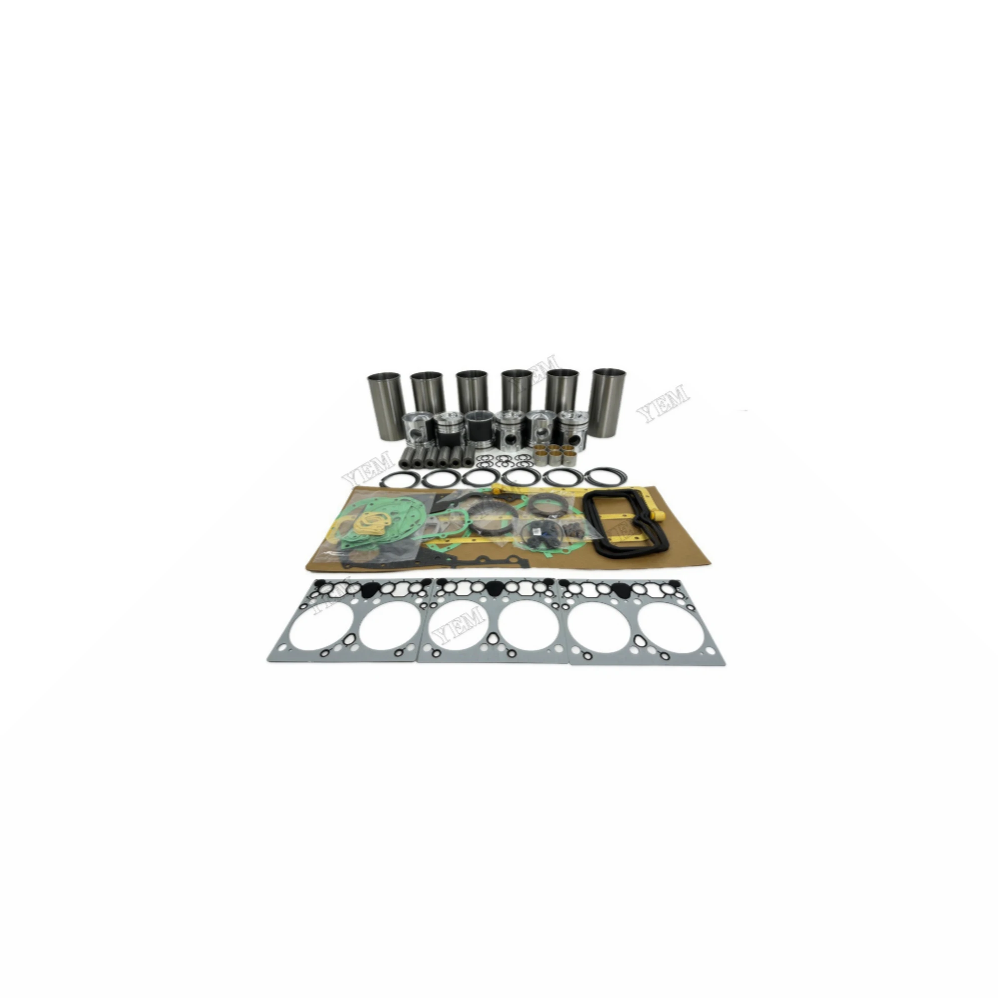 DE08 Overhaul Kit With Gasket Set Fits for Doosan / for Develon Replacement Engine Parts
