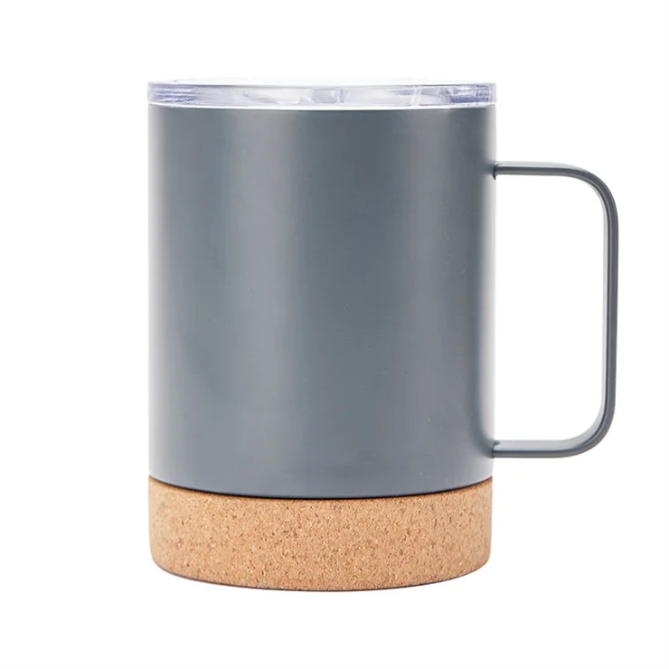 Alibaba.com: Haha Housewares 12 oz Custom Cork Bottom Tumbler, Stainless  Steel Coffee Mug, Suitable for Camping : Durable, customized design options  available.