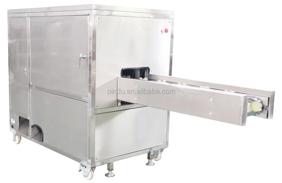 Automatic Industrial Spring Onion Peeling Root Stem Cutter Machine Garlic Onion Peeler Dicer Machine