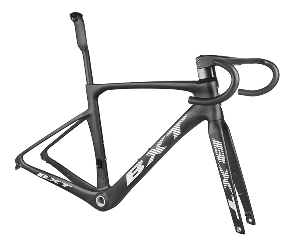 Customized Bicycle Carbon Road Frame 700c*32c Flat Mount Disc Brake Road Bike Frameset Buy
