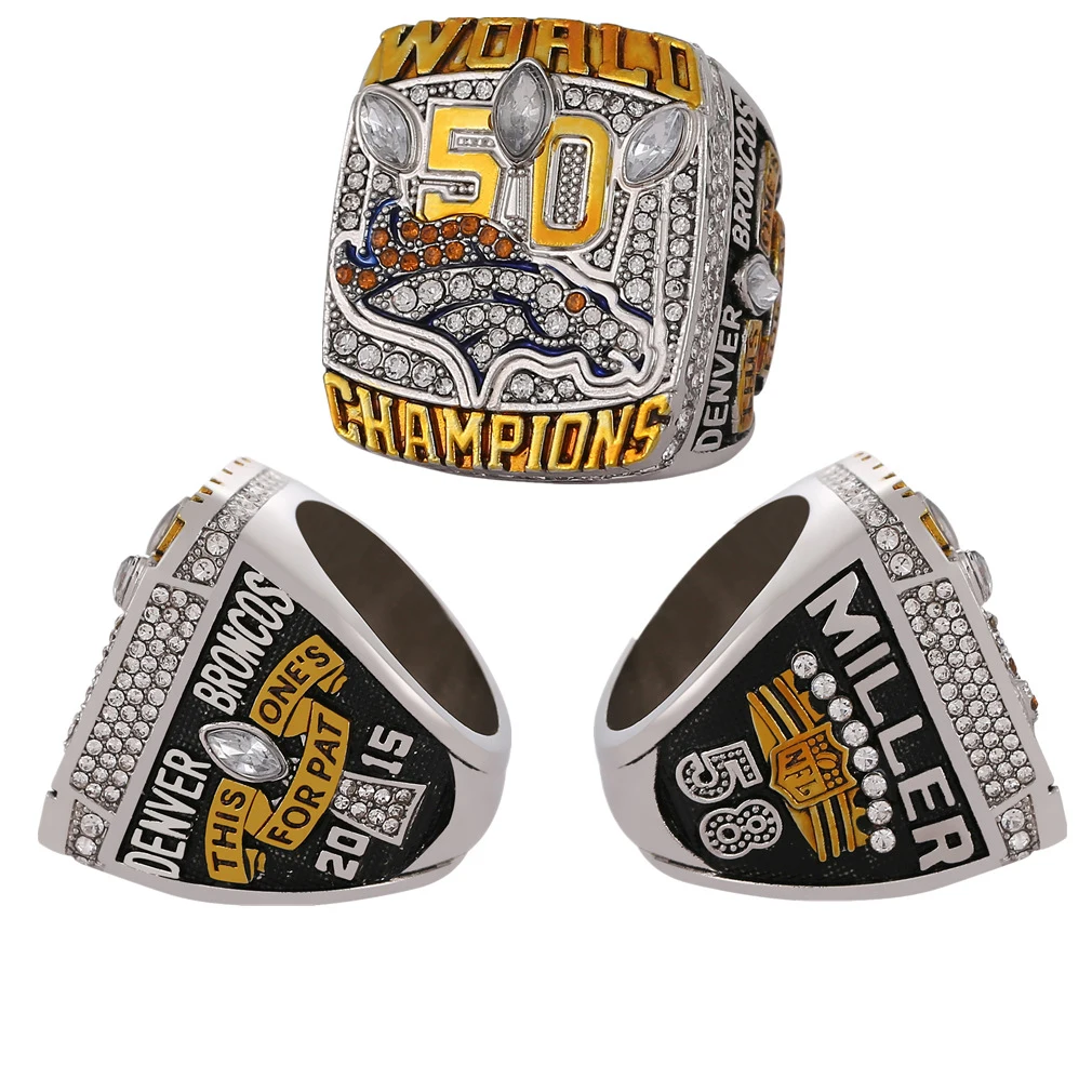 Denver Broncos Super Bowl Ring (2015) – Rings For Champs