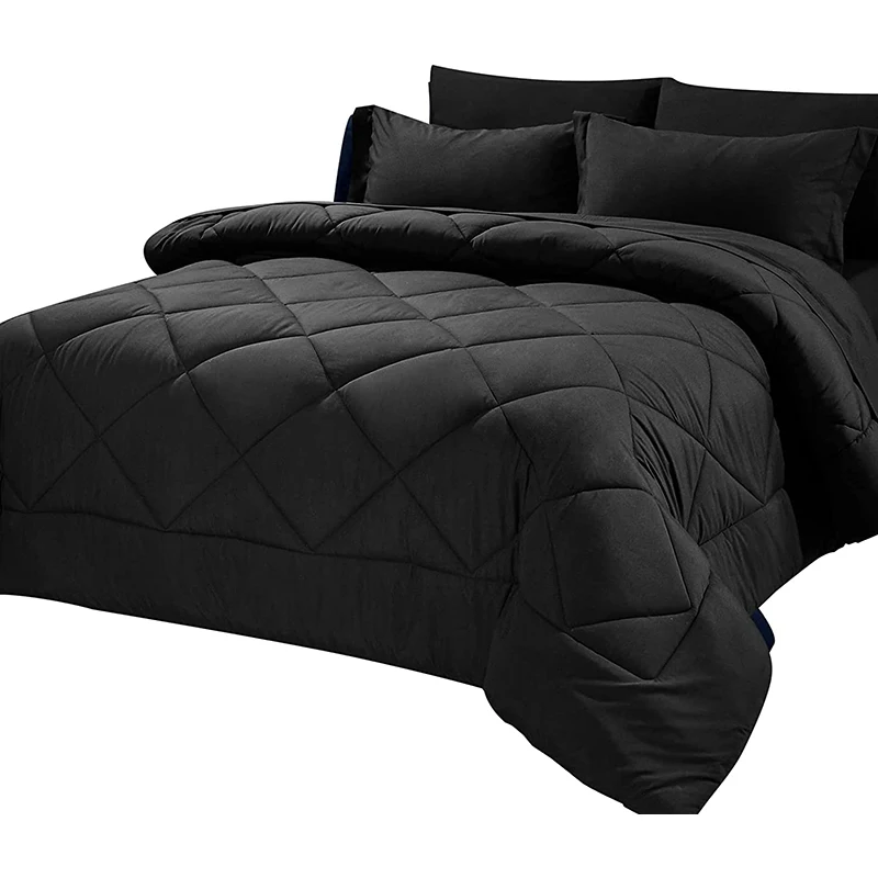 Polyester Microfiber Buyer Designer Home Use 3piece Luxury Comforter