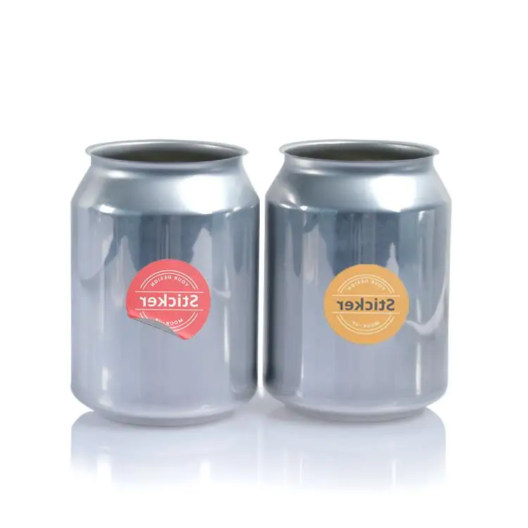 Oem Private Label 250ml 330ml 500ml 12oz Soft Drink Cans Customized Printing Aluminum Packaging Can