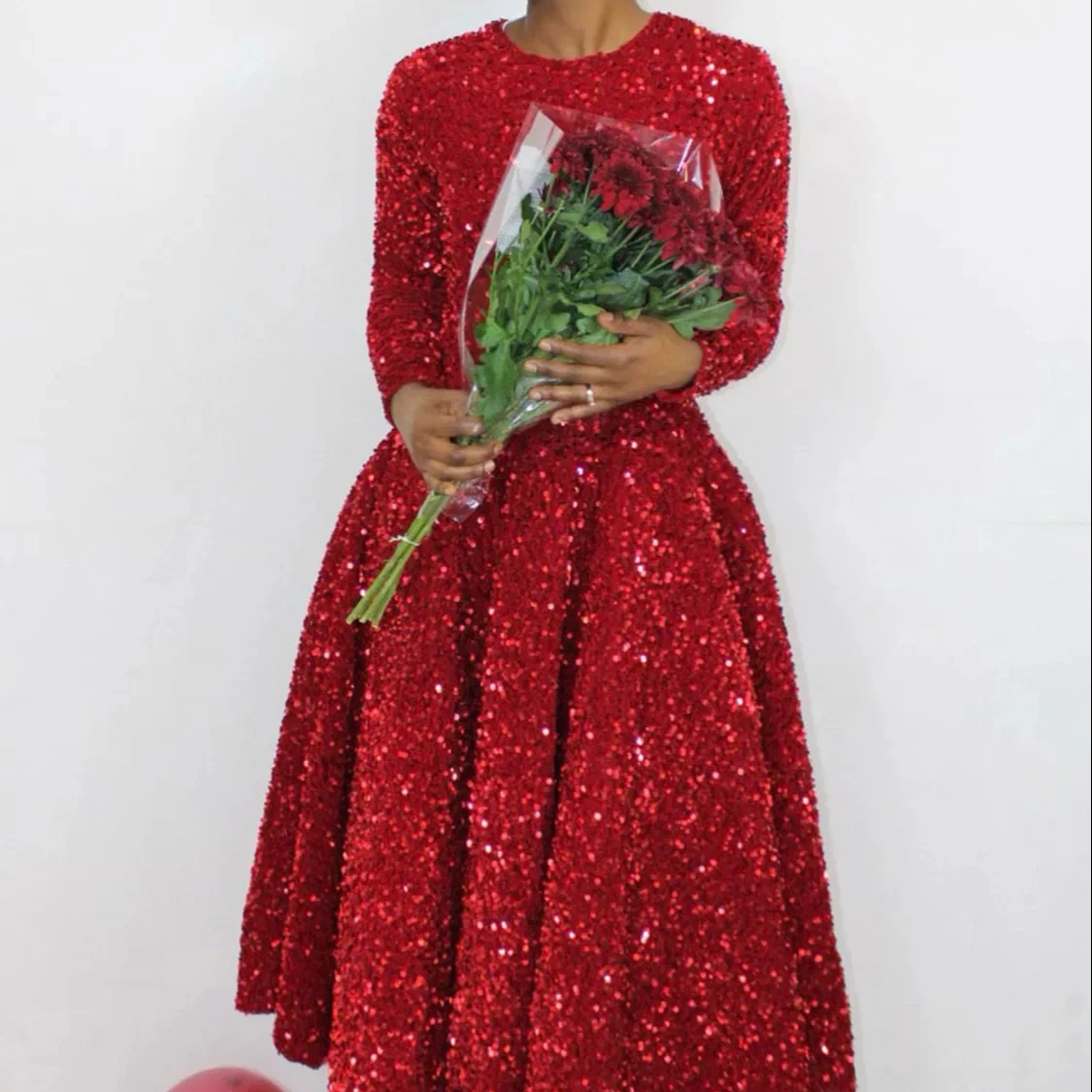 Shop Our Solid Color Hot Sale Women's Long Sleeve Dresses