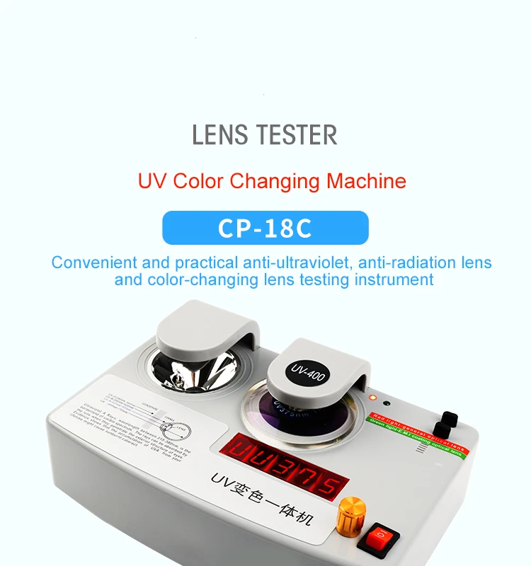 Anti Blue Ray Glasses Checker UV Tester For Glasses - Photochromic With ...