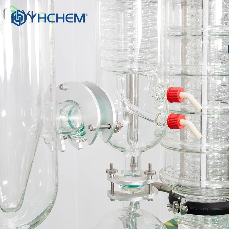 Industrial Short Range Molecular Distillers Separation Purification Glass Molecular Distillation