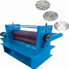 1-2.5 Mm Sheet Steel Embossing Forming Stamping Machine Metal Sheet Embossing Machine Manufacturer For Anti-Slip Sheet