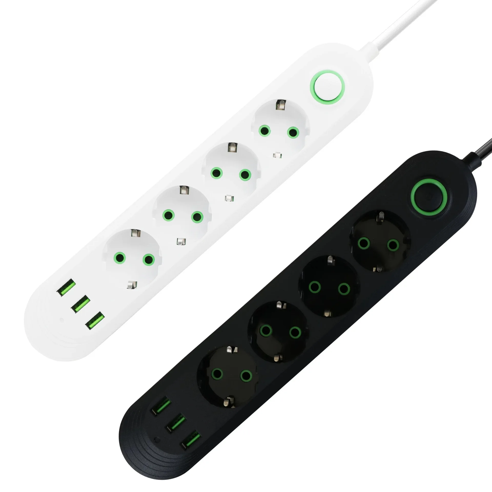 Russian Socket 4 Socket with USB Russian Extension Power Socket Switch Multi ...
