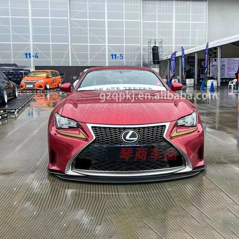 AIMGAIN フロントリップ　RC350 AIMGAIN RC350 Lip Kit - Carbon Fiber Front Bumper Upgrade