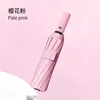 12-bone-automatic double keel reinforcement-cherry blossom pink