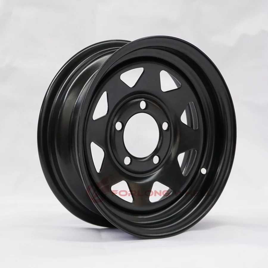 FORLONG Agricultural Tractor and Trailer 4x114.3 15x8 5x114.3 Steel Wheels Rim