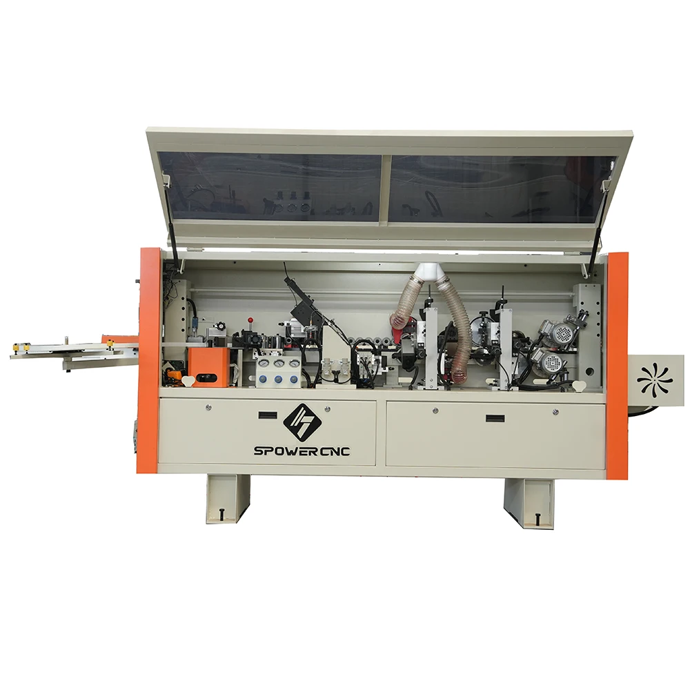 Woodworking Bevel Band Making Machine Automatic PVC Edge Banding Tape Maker for MDF Core Components Motor
