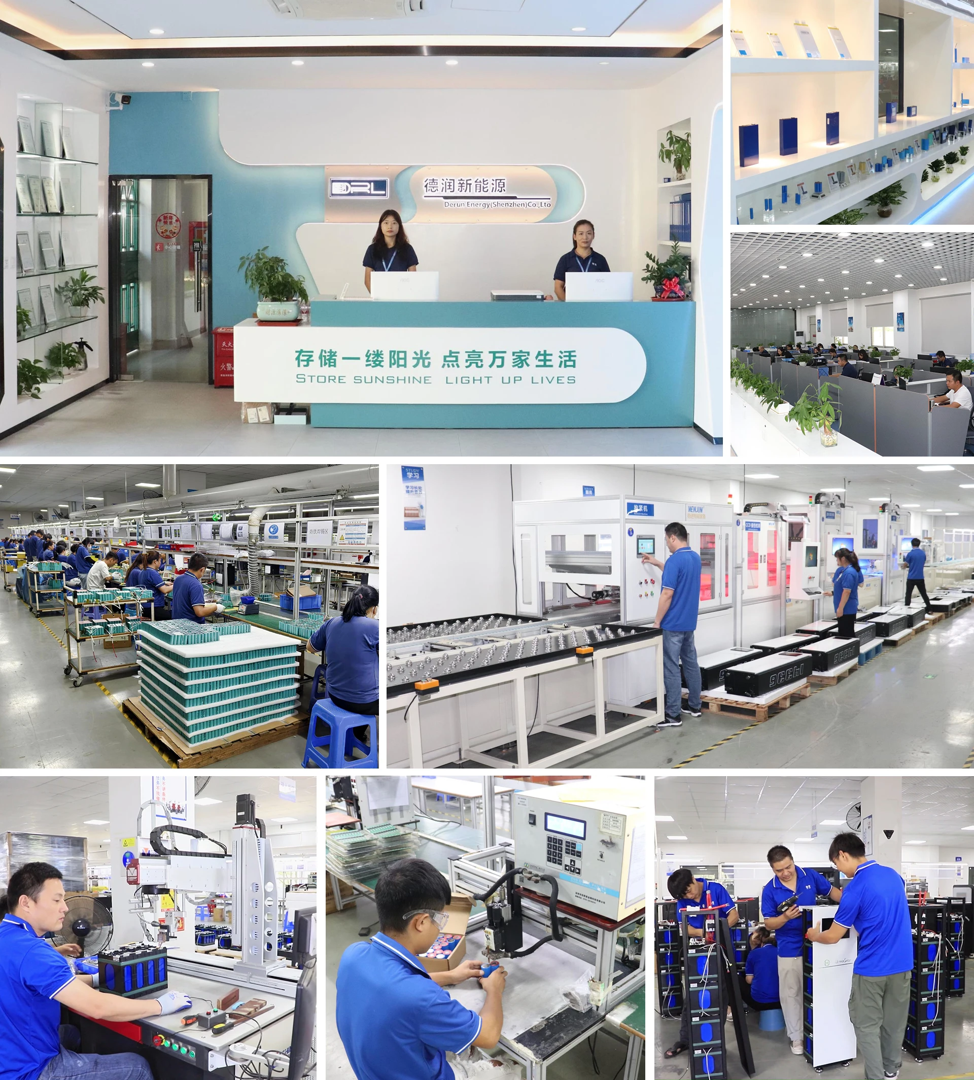 DERUN Customized Solar Energy System 3KW 5KW Micro Solaris Stelsel Household Solar Panel Storage System Solar Energy System