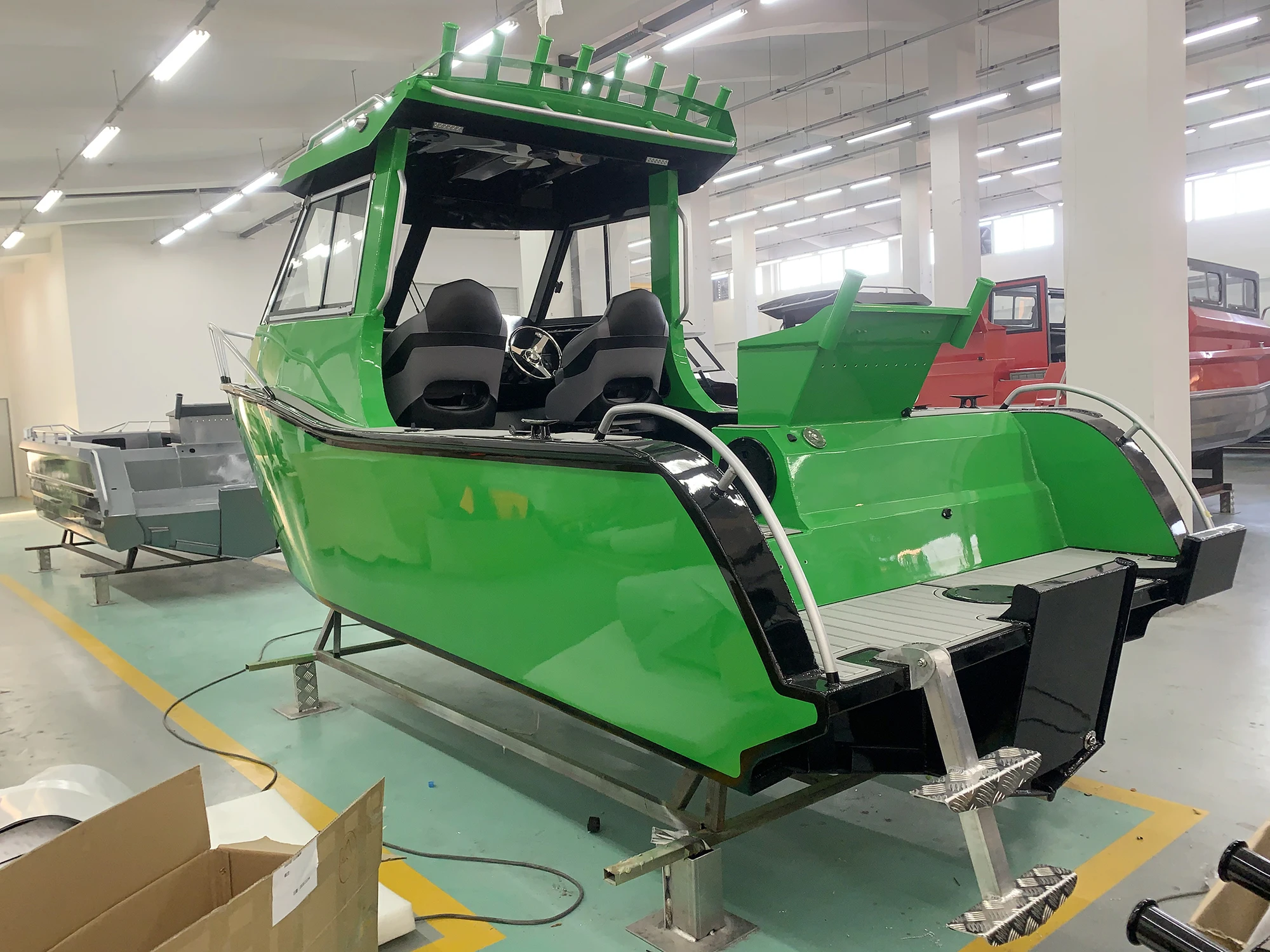 6.25m Profisher Hardtop Cabin Boat Sport Fishing Boat Aluminum Fishing