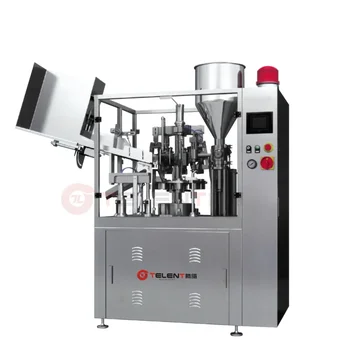 filling machine liquid 10-100ml Automatic Toothpaste Tube Filling And Sealing Machine