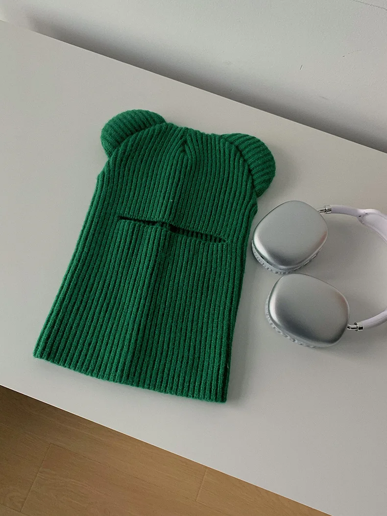 韓国人気☆GREENBUTTER☆ FLAKE ALPACA BALACLAVA 한섬 EQL