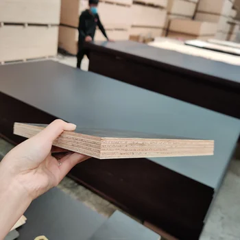 Wholesale High Quality Plywood 1220*2440mm 18mm formwork shuttering marine film faced plywood