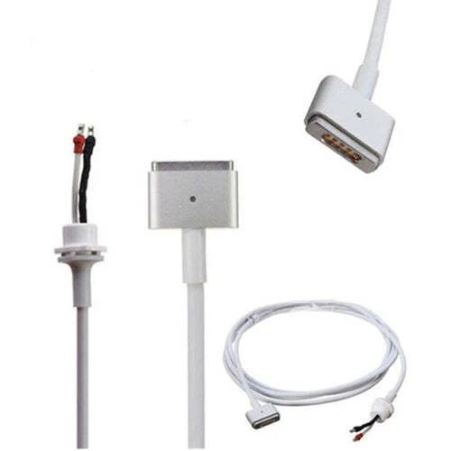 5 Pin DC Cord Cable T-Style Plug For Magsafe2 Charger AC Power Adapter