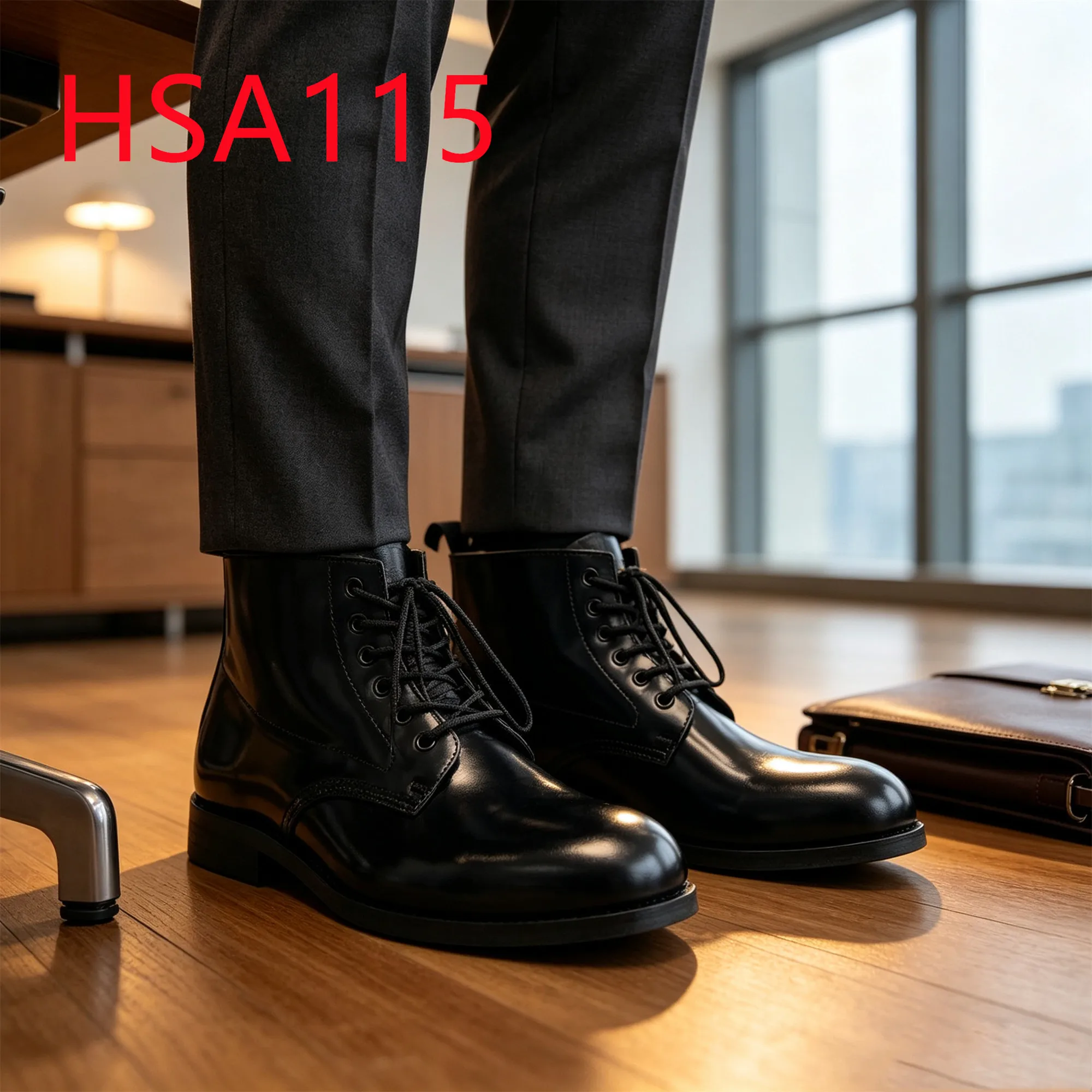 HY,Business Event Stitching Goodyear Leather Sole Hua Singh Dress Shoes Bahamas Popular Lace up Style 6