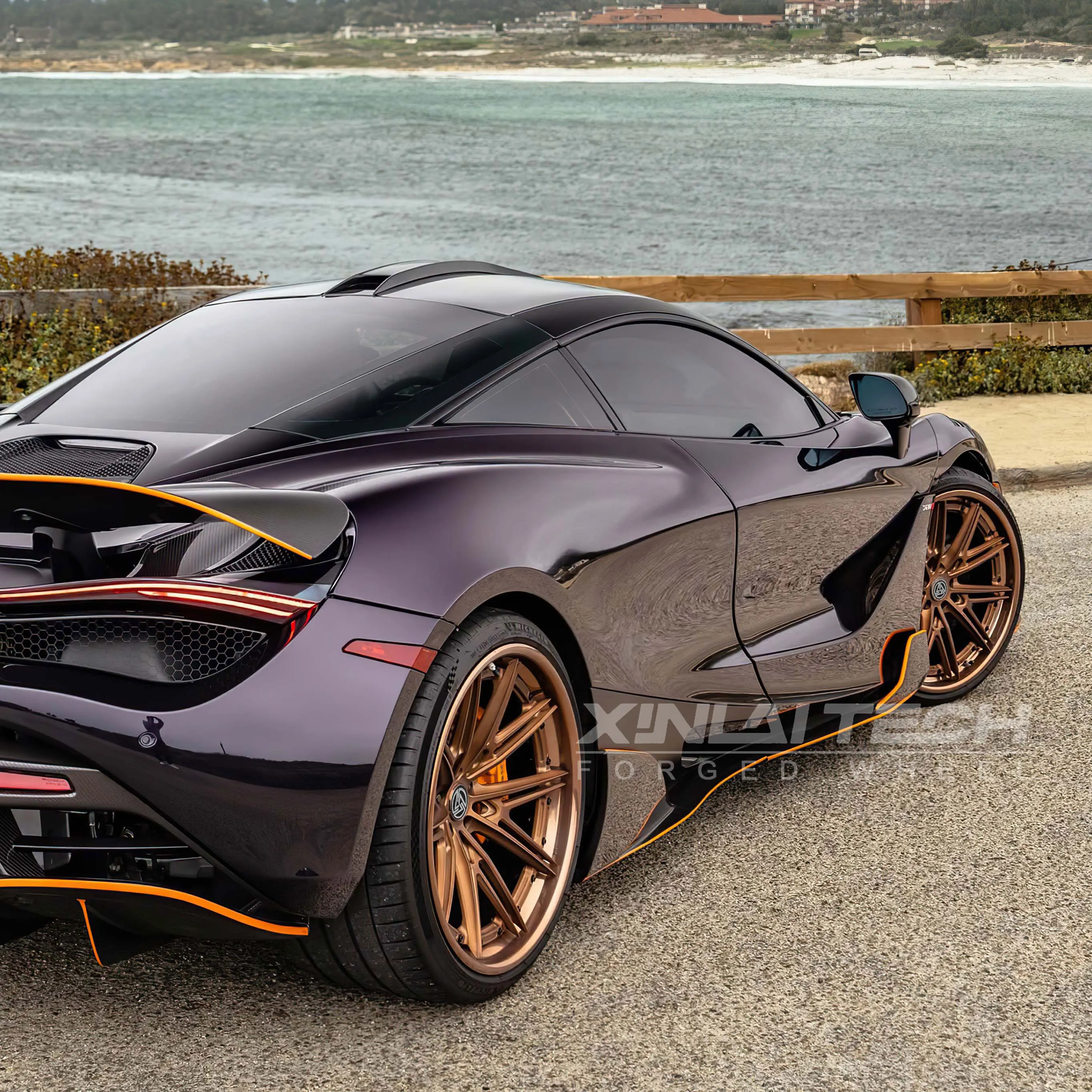 XL Custom Bronze Forged Alloy Wheels 2-Piece/3-Piece Multi-Spoke Rims for Luxury Sports Cars Performance Wheels - Image 6