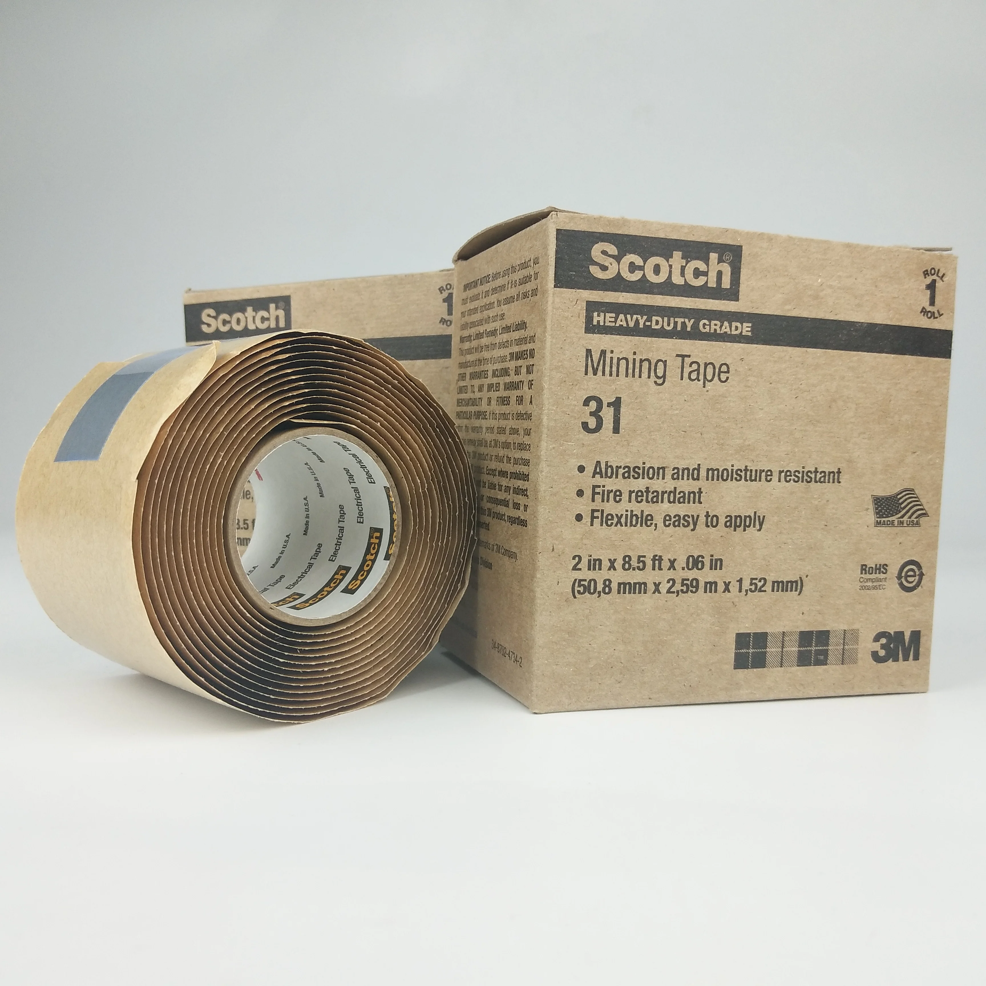 3m Heavyduty Mining Tape 31 Enhanced Mining Scotc H Electrical Tape
