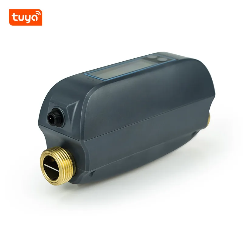 3/4'' WiFi Automatic Water Shut Off Valve | Tuya Smart Water Meter with ...