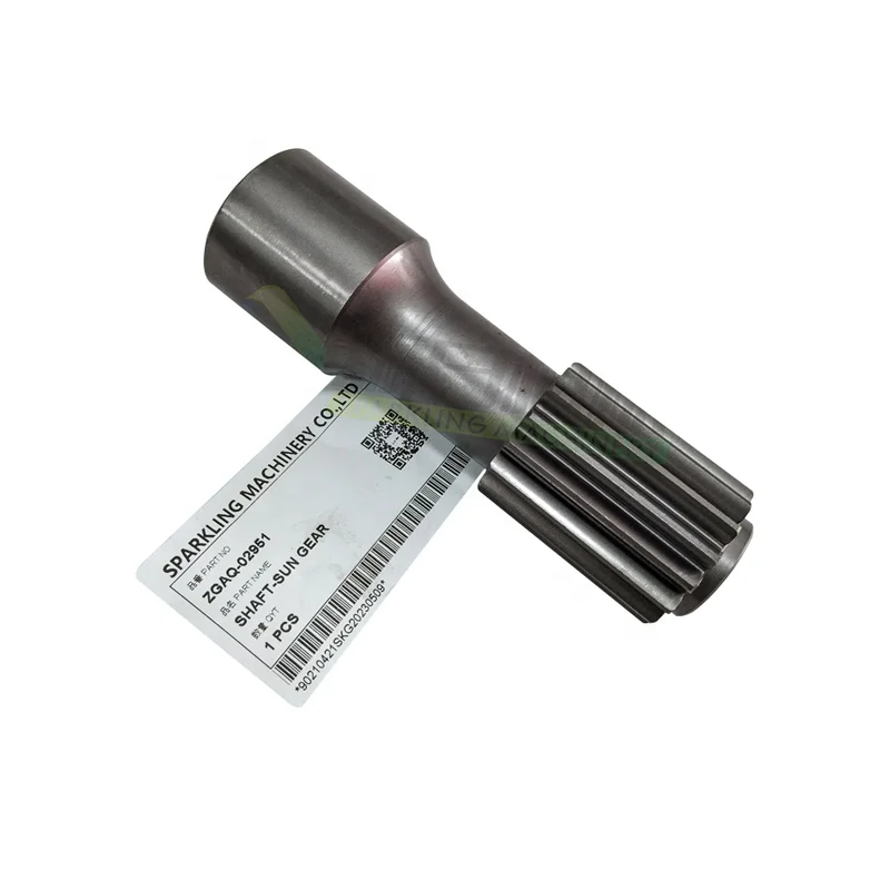 SKGM ZGAQ-02951 Sun Gear Shaft for Hyundai R140W-9 Excavators