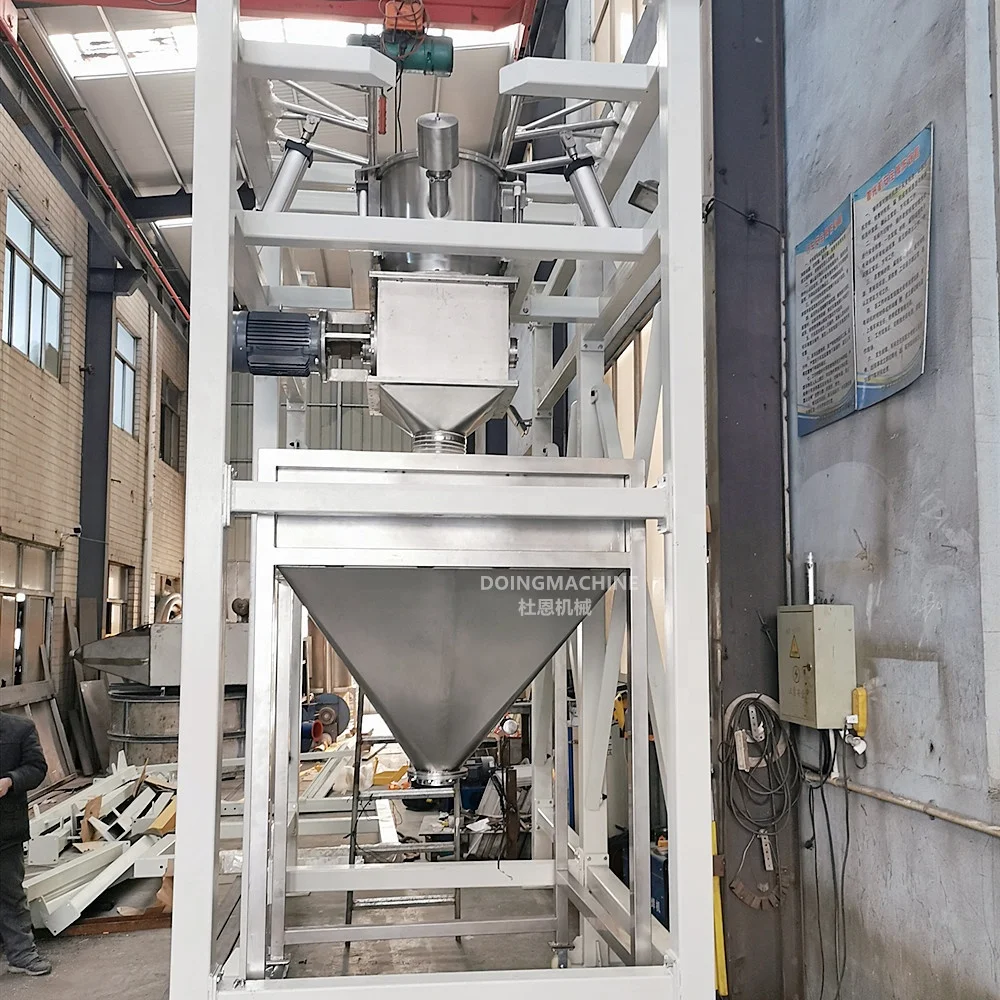 Jumbo Inloader Bulk Jumbo Fibc Big Bag Unloader - Buy Bulk Bag Unloader,Jumbo Bag ...