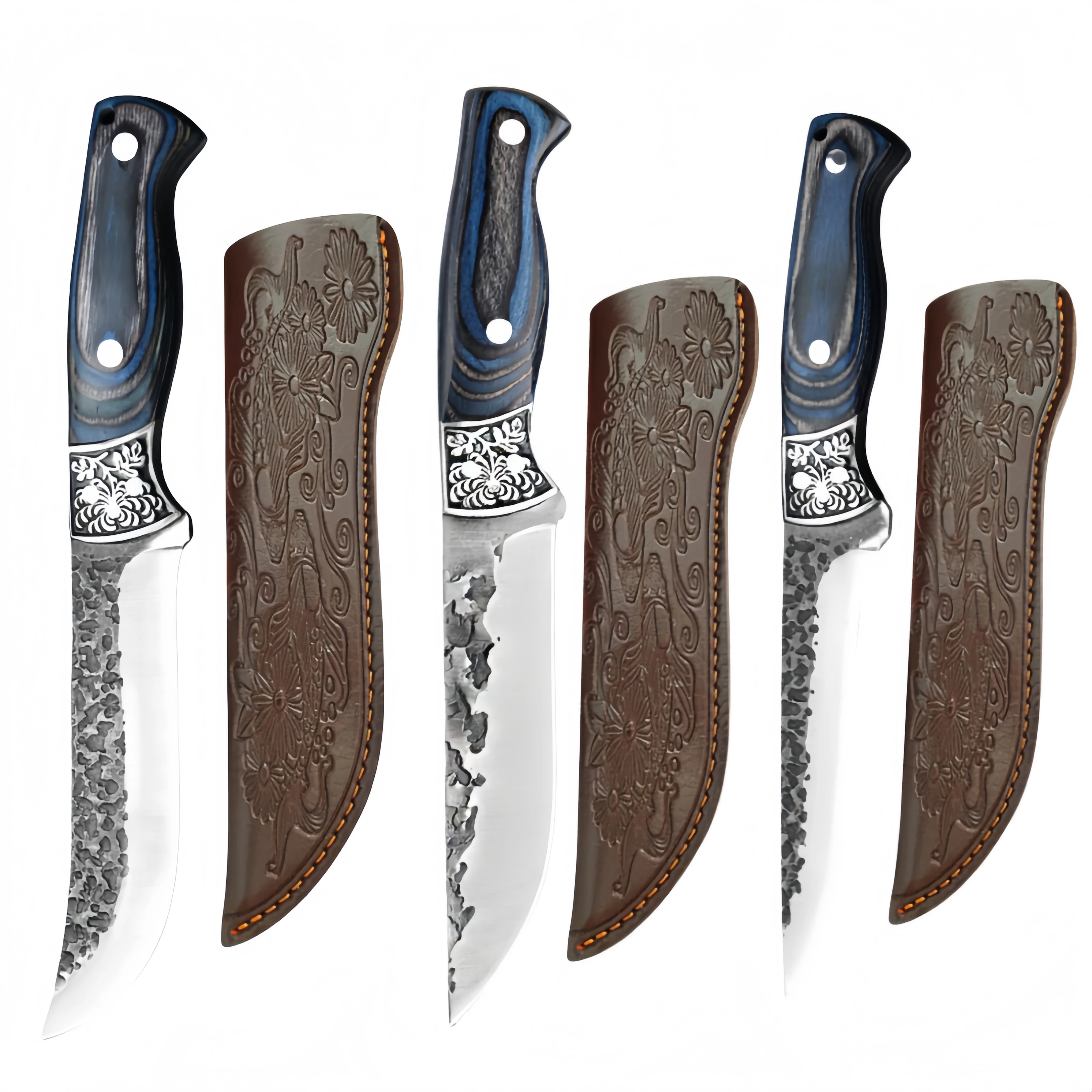 Hand-Forged Stainless Steel Butchering & Deboning Knife Home Outdoor Camping Fish Killin aperçu 6